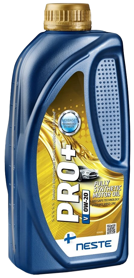 Моторное масло NESTE PRO+ V 0W-20, 1л